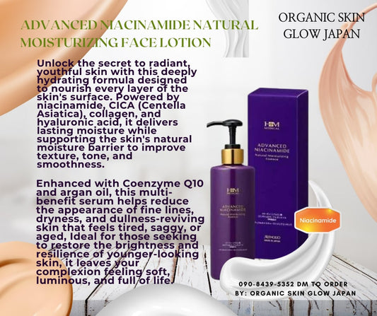 ADVANCED NIACINAMIDE NATURAL MOISTURIZING FACE LOTION